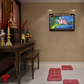 Tranh phật giáo phật thích ca mâu ni